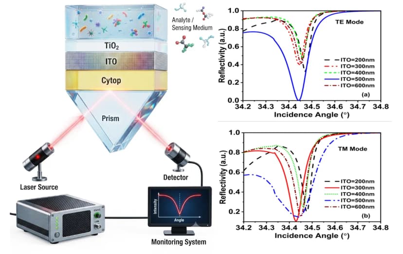MATLAB Simulation based Study of a Lossy Mode Resonance Sensor Design with Improved Detection Accuracy